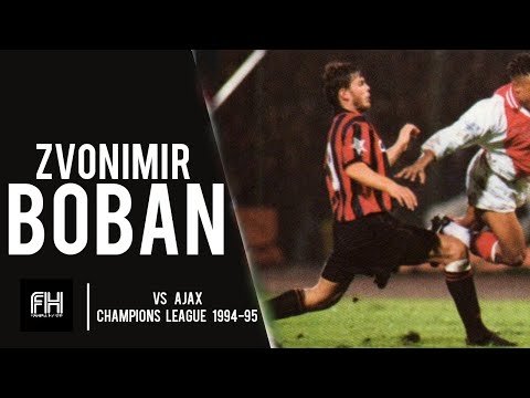 Zvonimir Boban ● Skills ● Ajax 2:0 AC Milan ● Group D Champions League 1994-95