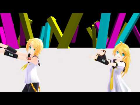 [MMD]-Glide- Rinto & Lenka Kagamine