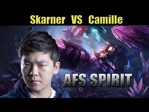 AFS Spirit - Skarner vs Camille Jungle - LoL Replays SoloQ