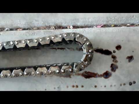 Stretched transfer case chain