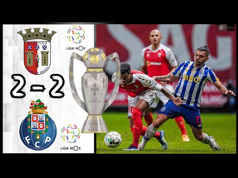 SC Braga 2 ​- 2 FC Porto | Liga NOS | Melheros Momentos