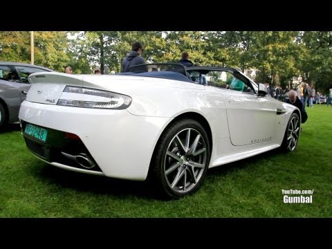 Aston Martin V8 Vantage S Roadster + AMV8 Roadster Acceleration Sound!! - 1080p HD