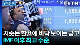 외환위기 이후 최고 수준...역대급 환율에 커지는 금융시장 경고음 [굿모닝경제] / YTN