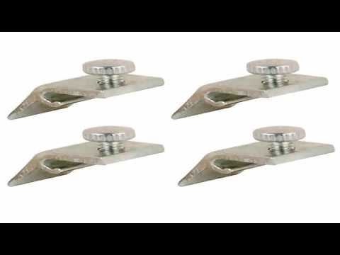 Prime Line Products PL 7948 Storm Door Panel Clips with Screws Pack of 8 51