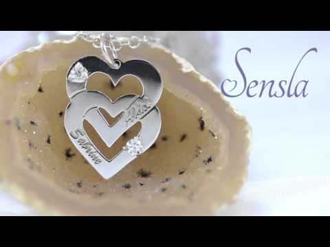 Sensla name necklace by Samiha Mouna WWW.GOUDLAB.COM