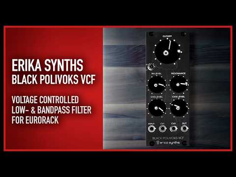 Erica Synths Black Polivoks VCF V2 2014 - Present - Black image 6