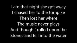 Train - Angel In Blue Jeans (Lyrics)