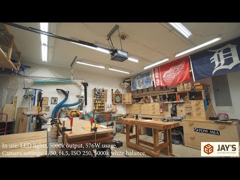 Fluorescent VS LED lights