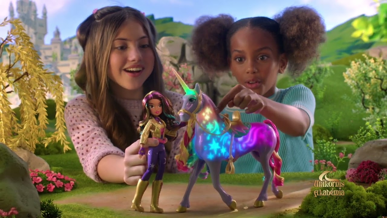 Unikornis Akadémia: Wildstar világító unikornis - Spin Master videó