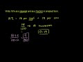 Representing a number as a decimal, percent, and fraction Video Tutorial