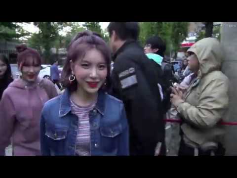 립버블(LIPBUBBLE) 뮤직뱅크(MusicBank) 출근길 181005