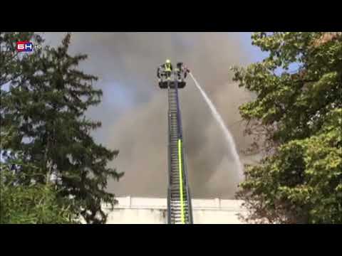 Požar u centru Banjaluke, gori "Elektrokrajina"