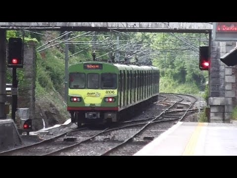 Irish Rail 8100 Class Dart Train number 8106 - Malahide Station, Dublin