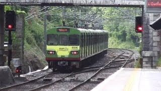 preview picture of video 'Irish Rail 8100 Class Dart Train number 8106 - Malahide Station, Dublin'
