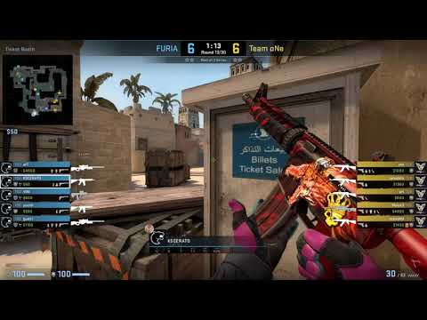 CS:GO POV Demo FURIA KSCERATO (33/20) vs TeamOne (de_mirage)