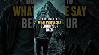 Don't Listen to What People Say Behind Your Back | Stoicism