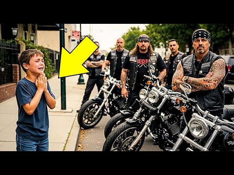 Chłopiec mówi szefowi gangu, że skrzywdzono jego matkę — Minuty później 50 motocykli otacza dom