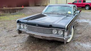 1968 Lincoln Continental Two-Door Hardtop Coupe Walk Around and Drive By