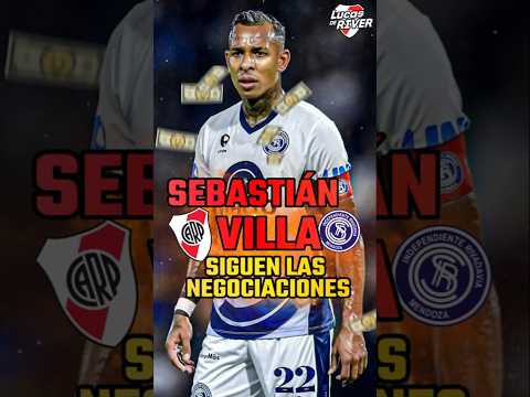 CONTINÚAN LAS NEGOCIACIONES POR VILLA 🚨  RIVER 🤝 IND. RIVADAVIA #riverplate