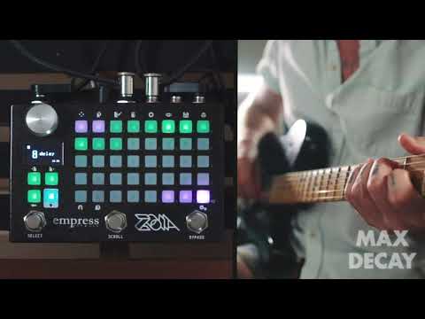 Empress ZOIA Guitar Demo – Delay