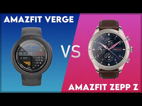 Amazfit Verge vs Amazfit Zepp Z Comparison