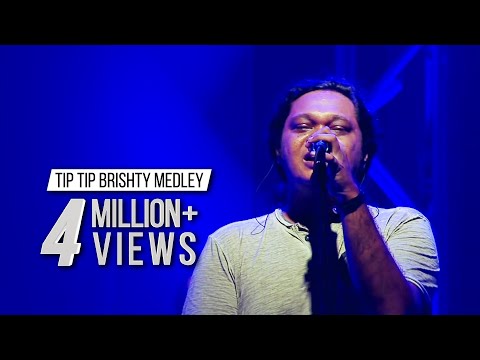 TIP TIP BRISHTY MEDLEY - TAPOSH feat TONMOY TANSEN : WIND OF CHANGE [ PRE-SEASON ] at GAAN BANGLA TV