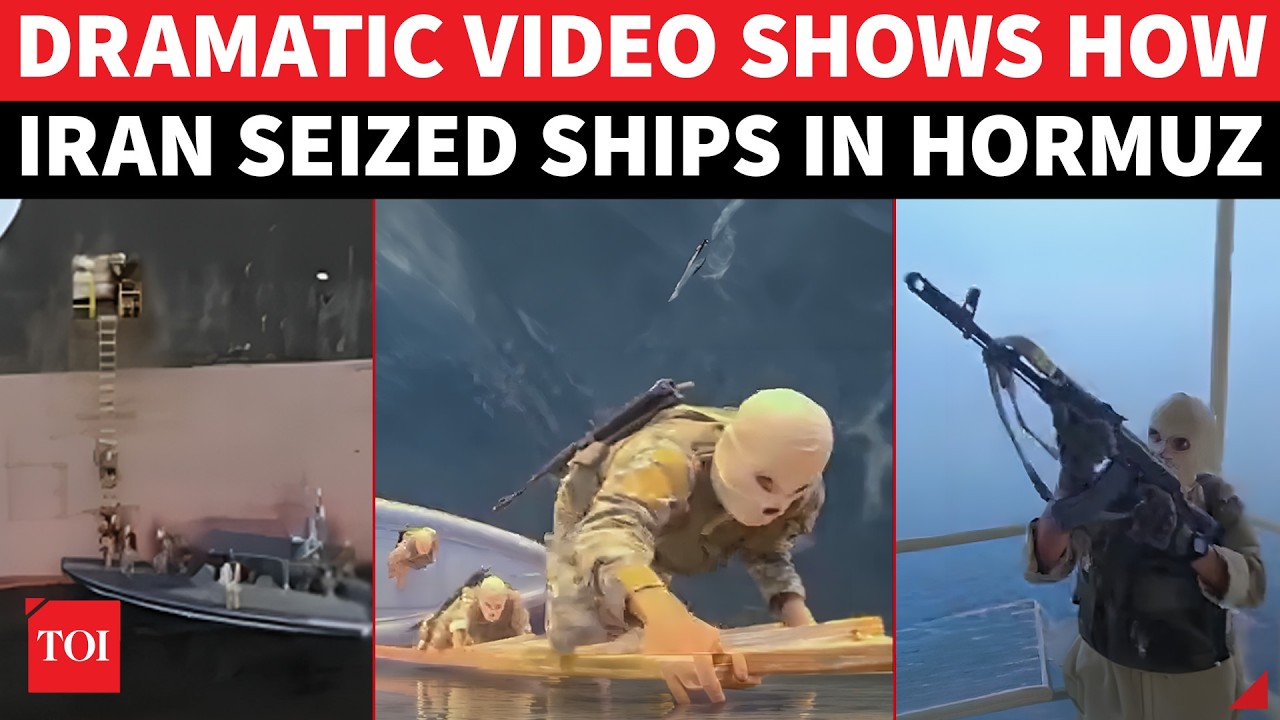 Iran Attacks Ships in Strait of Hormuz as US Military Buildup