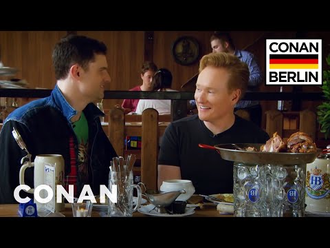Conan's Lunchtime German Lesson With Flula Borg  - CONAN on TBS
