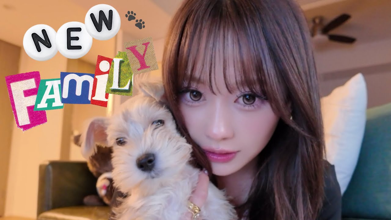 【ご報告】新しい家族が増えました🐶