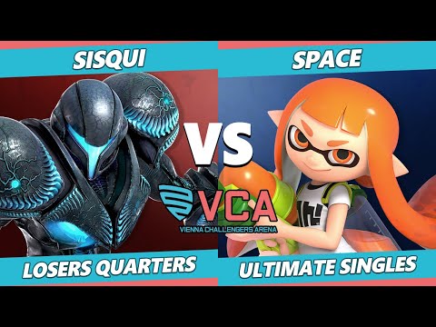 VCA 2021 Losers Quarters - Space (Inkling) Vs. sisqui (Dark Samus) SSBU Ultimate Tournament