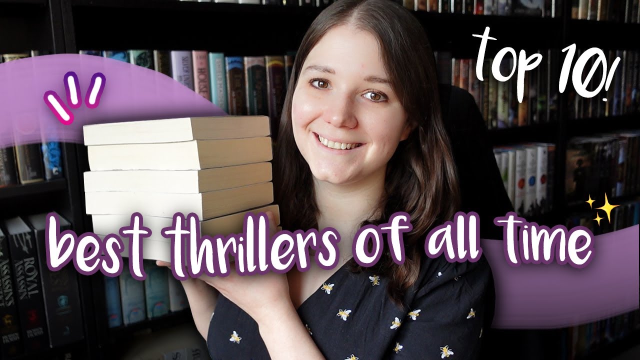 My top 10 best thriller books I can't stop thinking about 😱 thriller book recommendations✨ [CC]