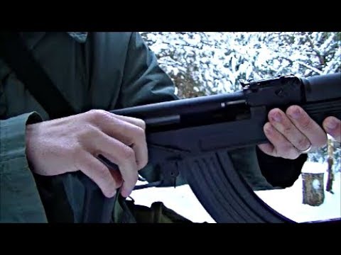 Arsenal SAM7UF Snow Shooting "Frontal View"