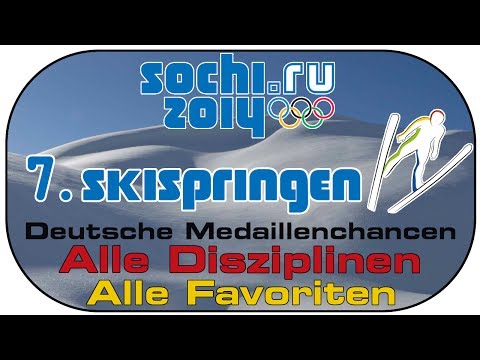 Sotschi 2014 Olympia Special #7 Skispringen - Alle Disziplinen + Favoriten [Sochi 2014 Ski jumping]