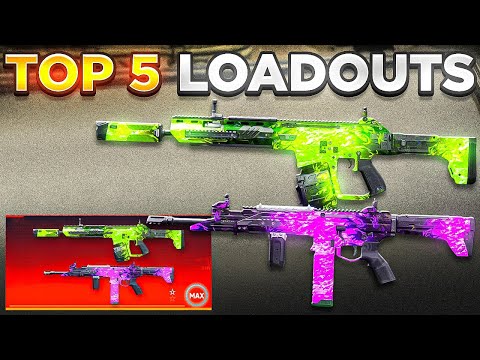 TOP 5 *META* LOADOUTS in WARZONE! 👑
