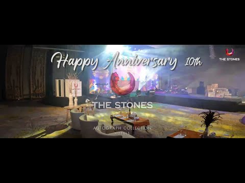 Happy Anniversary  10th The Stones Hotel   , Legian - Bali &  Autograph Collection Hotels.