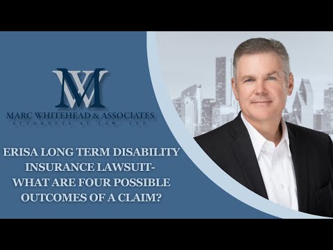 What are the four possible outcomes of an ERISA Long Term Disability insurance lawsuit?