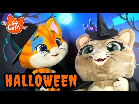 44 Gatti | Chi ha paura del buio? 🕯🎃👻 | Storia e Canzone di Halloween per bambini
