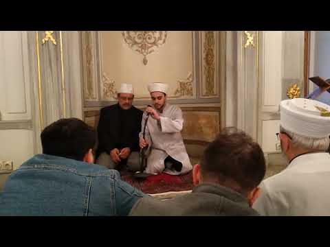 Emirgan Hamid-i Evvel Camii 01.03.2020 Pazar sabah namazı tesbihatı okuyan Hafız Alpcan ÇELİK