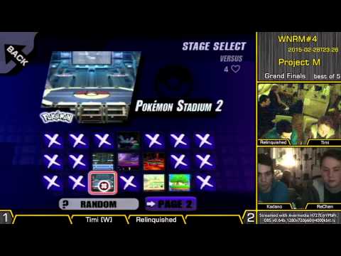 WNRM#4 | Timi (Falco, Rob, Fox) vs. Relinquished (Ike, Link)) | Project M Singles Grand Finals