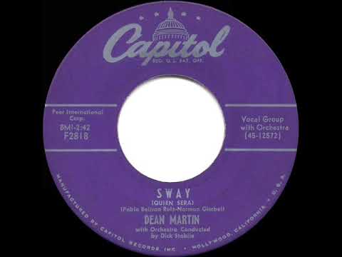 1st (English-language) RECORDING OF: Sway - Dean Martin (1954)