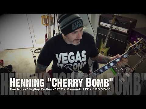 Henning Cherry Bomb - Celestion Redback (Hop Pole Studios)