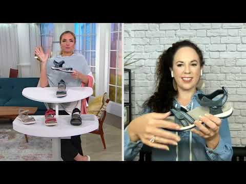 Earth Origins Suede Sport Sandals - Sarena on QVC