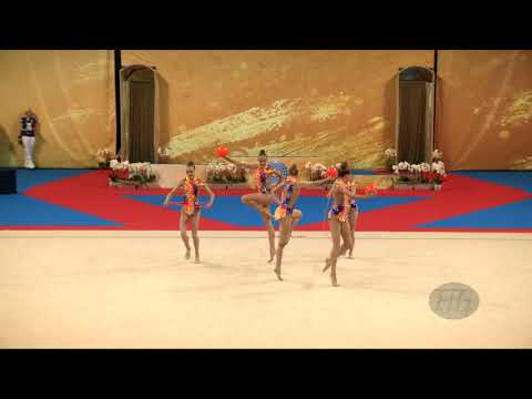 Belarus (BLR) - 2018 Rhythmic Worlds, Sofia (BUL) - Qualifications 3 Balls + 2 Ropes