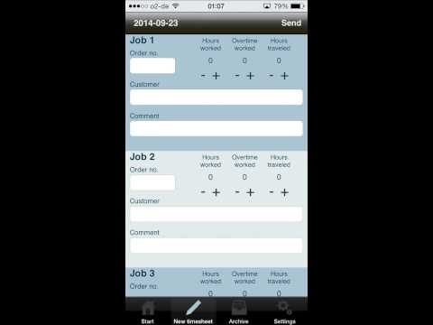 Daily Timesheet Video