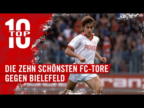 🔝TOP TEN: Die besten FC-TORE gegen Arminia Bielefeld | 1. FC Köln | Podolski  | Allofs | Littbarski