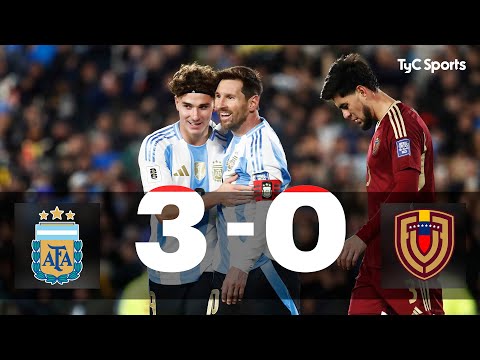 Argentina 3-0 Venezuela 