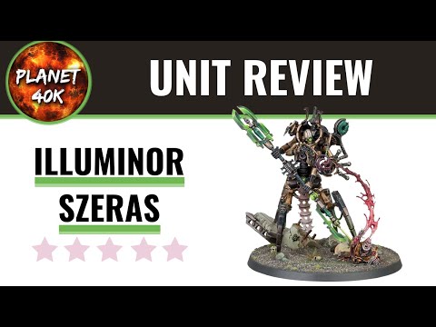Warhammer 40k Necron Illuminor Szeras Review 9th Edition Pre Codex