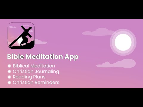 Bible Meditation -Pray & Study Video