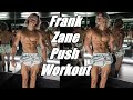Trying Out Frank Zane Push Workout | Posing Practice | THE BEST LIGHTING EVER