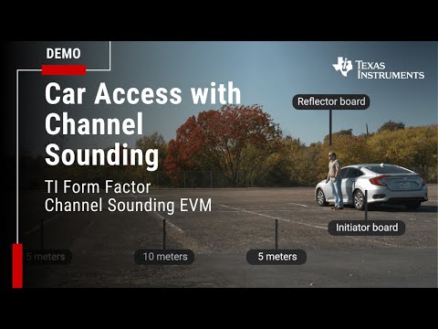 Utilizing Ti S Form Factor Channel Sounding Evm For Multiple Node Car Access Solution